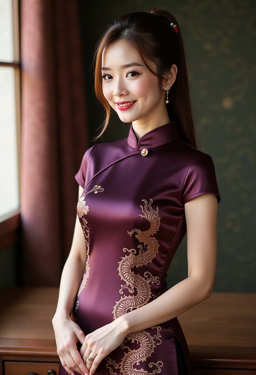 红衣小女孩